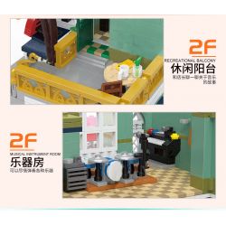 HAPPY BUILD SHINEYU XINYU YC-20008 20008 YC20008 non  CỬA HÀNG NHẠC CỤ bộ đồ chơi xếp lắp ráp ghép mô hình Mini Modular STREETCAPE Đường Phố Thu Nhỏ 3005 khối HAPPY BUILD SHINEYU XINYU YC-20008 20008 YC20008 non  CỬA HÀNG NHẠC CỤ bộ đồ chơi xếp lắp ráp ghép mô hình Mini Modular STREETCAPE Đường Phố Thu Nhỏ 3005 khối