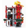 BRICKABLE BR BR60004 60004 non  DOUBLE HAPPINESS CHẾ ĐỘ XEM PHỐ LINMEN bộ đồ chơi xếp lắp ráp ghép mô hình Creator Sáng Tạo