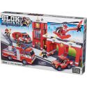 MEGA BLOKS 2404 non Lego TRẠM CỨU HỎA bộ đồ chơi xếp lắp ráp ghép mô hình City FIRE PATROL STATION Thành Phố 965 khối