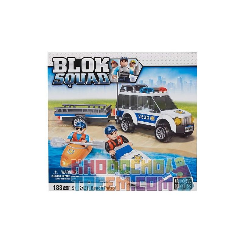 MEGA BLOKS 2421 Xếp hình kiểu Lego CITY Beach Patrol Coast Patrol Tuần Tra Bờ Biển 183 khối MEGA BLOKS 2421 Xếp hình kiểu Lego CITY Beach Patrol Coast Patrol Tuần Tra Bờ Biển 183 khối