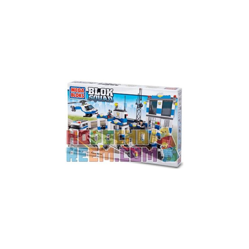 MEGA BLOKS 2420 Xếp hình kiểu Lego CITY Police Station With Jail Police And Prison Đồn Cảnh Sát Và Nhà Tù 832 khối MEGA BLOKS 2420 Xếp hình kiểu Lego CITY Police Station With Jail Police And Prison Đồn Cảnh Sát Và Nhà Tù 832 khối