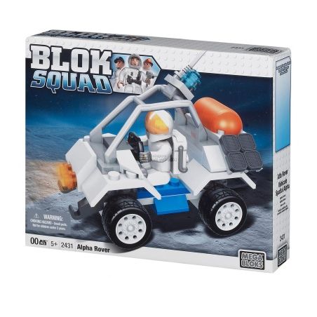 MEGA BLOKS 2431 non  ALPHA ROVER. bộ đồ chơi xếp lắp ráp ghép mô hình City Thành Phố 56 khối