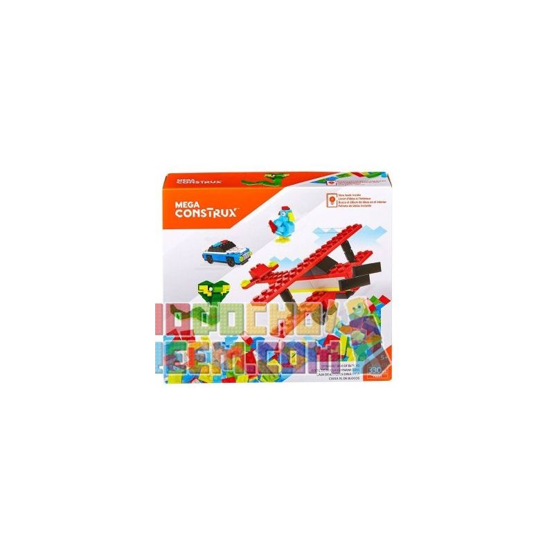 MEGA BLOKS FRB51 non Lego HỘP SINH LỰC bộ đồ chơi xếp lắp ráp ghép mô hình Creator DYNAMIC BOX OF BLOCKS Sáng Tạo 330 khối