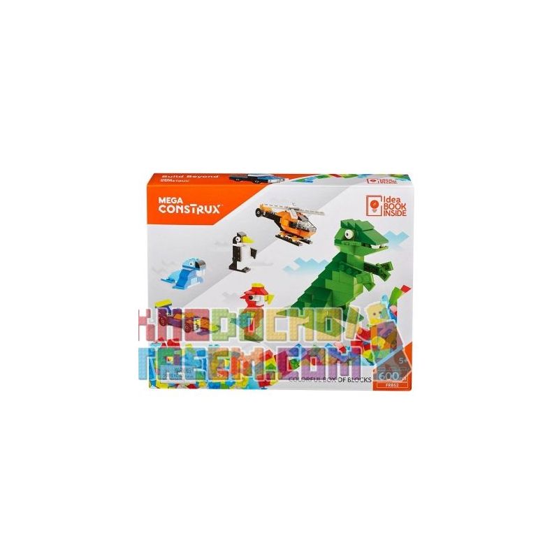 MEGA BLOKS FRB52 Xếp hình kiểu Lego Colorful Box Of Blocks Hộp đầy Màu Sắc 600 khối MEGA BLOKS FRB52 Xếp hình kiểu Lego Colorful Box Of Blocks Hộp đầy Màu Sắc 600 khối