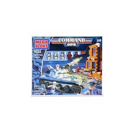 MEGA BLOKS 5522 non  CHỤP CHIẾC HỘP BÍ MẬT bộ đồ chơi xếp lắp ráp ghép mô hình Movie & Game SECRET CASE CAPTURE Phim Và Trò Chơi 225 khối