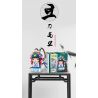CAYI 10034 10035 10036 10037 non  SHENGDAN JINGCHOU 4 KIỂU FANGTOUZI XIAOSHENG DAOMADAN ZHENGJING WENCHOU bộ đồ chơi xếp lắp ráp ghép mô hình Chinatown Khu Phố Tàu