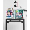 CAYI 10034 10035 10036 10037 non  SHENGDAN JINGCHOU 4 KIỂU FANGTOUZI XIAOSHENG DAOMADAN ZHENGJING WENCHOU bộ đồ chơi xếp lắp ráp ghép mô hình Chinatown Khu Phố Tàu