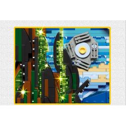 DK 3001 QIZHILE 90024 non  ĐÊM ĐẦY SAO bộ đồ chơi xếp lắp ráp ghép mô hình Creator Expert VINCENT VAN GOGH THE STARRY NIGHT Chuyên Gia Sáng Tạo 1830 khối
