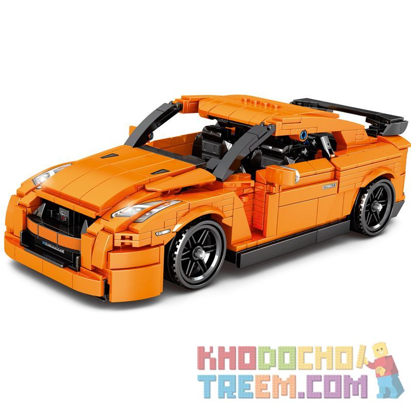 SHENG YUAN SY 8407 Xếp hình kiểu Lego TECHNIC Tribute Nissan GTR35 Nissan GTR35. 908 khối SHENG YUAN SY 8407 Xếp hình kiểu Lego TECHNIC Tribute Nissan GTR35 Nissan GTR35. 908 khối