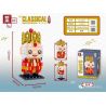 ZHEGAO QL2306 2306 non  TANG YAN. bộ đồ chơi xếp lắp ráp ghép mô hình Brickheadz CLASSICAL MASTERPIECES Nhân Vật Đầu To 172 khối
