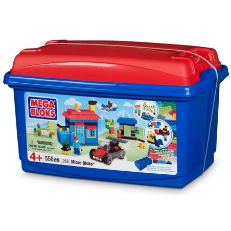MEGA BLOKS 266 non  VI MÔ bộ đồ chơi xếp lắp ráp ghép mô hình Creator MICRO BLOKS Sáng Tạo 550 khối