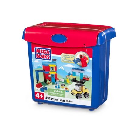 MEGA BLOKS 269 non  VI MÔ bộ đồ chơi xếp lắp ráp ghép mô hình Creator MICRO BLOKS Sáng Tạo 450 khối