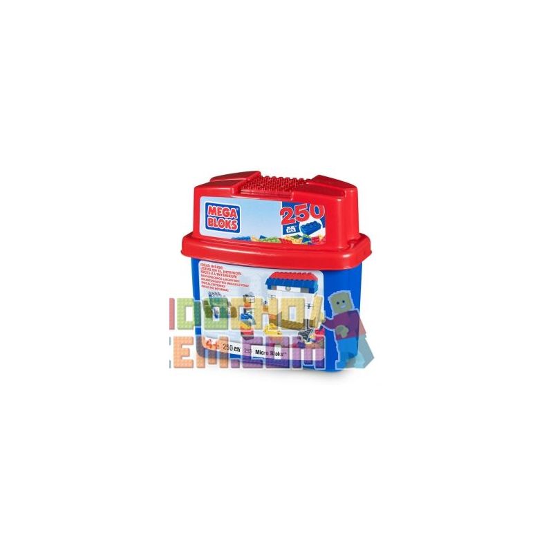MEGA BLOKS 253 Xếp hình kiểu Lego Micro Bloks Tub 250 Pieces Micrel 250 Blocks 250 Thùng Micro 250 khối MEGA BLOKS 253 Xếp hình kiểu Lego Micro Bloks Tub 250 Pieces Micrel 250 Blocks 250 Thùng Micro 250 khối