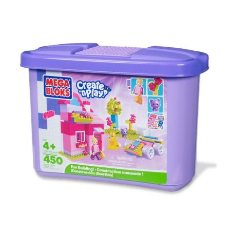 MEGA BLOKS 2110 non  VUI VẺ ĐỂ XÂY DỰNG bộ đồ chơi xếp lắp ráp ghép mô hình Creator FUN BUILDING! Sáng Tạo 475 khối