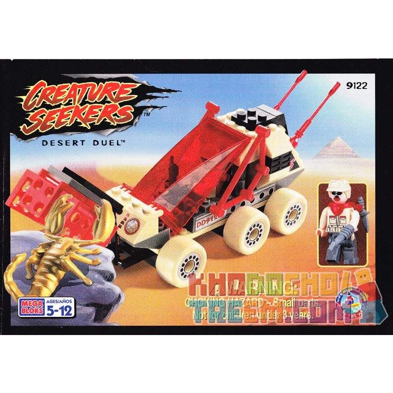 MEGA BLOKS 9122 Xếp hình kiểu Lego Desert Duel Đấu Trên Sa Mạc 75 khối MEGA BLOKS 9122 Xếp hình kiểu Lego Desert Duel Đấu Trên Sa Mạc 75 khối