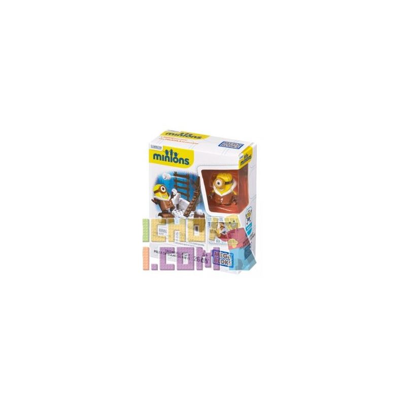 MEGA BLOKS CNF48 non Lego SNOWBALL CHIẾN ĐẤU bộ đồ chơi xếp lắp ráp ghép mô hình Movie & Game SNOWBALL FIGHT Phim Và Trò Chơi 26 khối