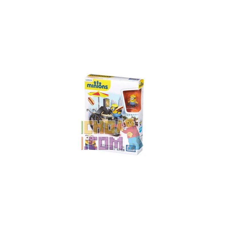MEGA BLOKS CNF51 Xếp hình kiểu Lego TOWN Flying Hot Dogs Xúc Xích Bay 63 khối MEGA BLOKS CNF51 Xếp hình kiểu Lego TOWN Flying Hot Dogs Xúc Xích Bay 63 khối