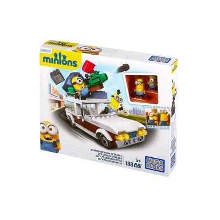 MEGA BLOKS CNF56 non  KỲ NGHỈ TOA XE bộ đồ chơi xếp lắp ráp ghép mô hình Movie & Game STATION WAGON GETAWAY Phim Và Trò Chơi 188 khối
