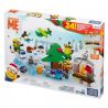 MEGA BLOKS CPC57 non  LỊCH PHIÊU LƯU bộ đồ chơi xếp lắp ráp ghép mô hình Movie & Game ADVENT CALENDAR Phim Và Trò Chơi 221 khối