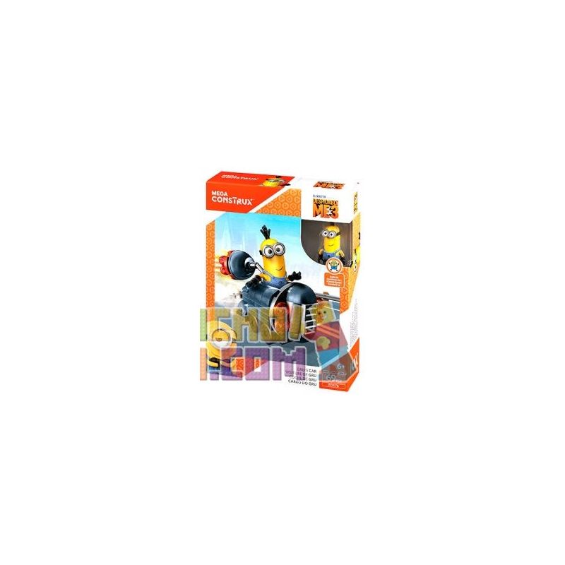 MEGA BLOKS FDX76 Xếp hình kiểu Lego Gru’s Car GRU's Car Xe Của Gru 69 khối MEGA BLOKS FDX76 Xếp hình kiểu Lego Gru’s Car GRU's Car Xe Của Gru 69 khối