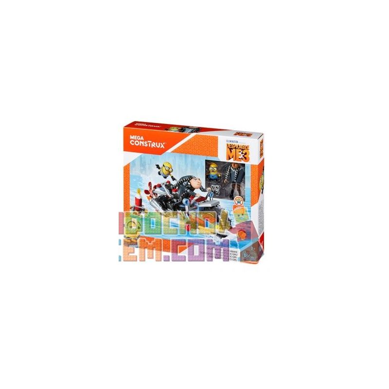 MEGA BLOKS FDX82 Xếp hình kiểu Lego MOTO Gru’s Water Motorbike Gru's Water Motorcycle Mô Tô Nước Của Gru 186 khối MEGA BLOKS FDX82 Xếp hình kiểu Lego MOTO Gru’s Water Motorbike Gru's Water Motorcycle Mô Tô Nước Của Gru 186 khối