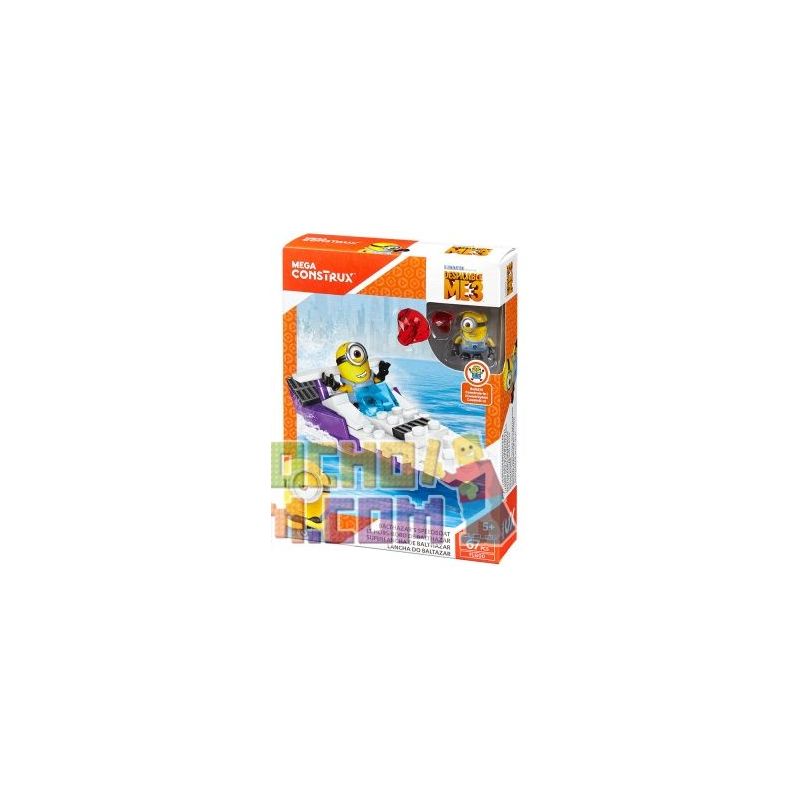MEGA BLOKS FLG00 Xếp hình kiểu Lego Balthazar’s Speedboat Balthazar Speedboat Tàu Cao Tốc ở Balthazar 67 khối MEGA BLOKS FLG00 Xếp hình kiểu Lego Balthazar’s Speedboat Balthazar Speedboat Tàu Cao Tốc ở Balthazar 67 khối
