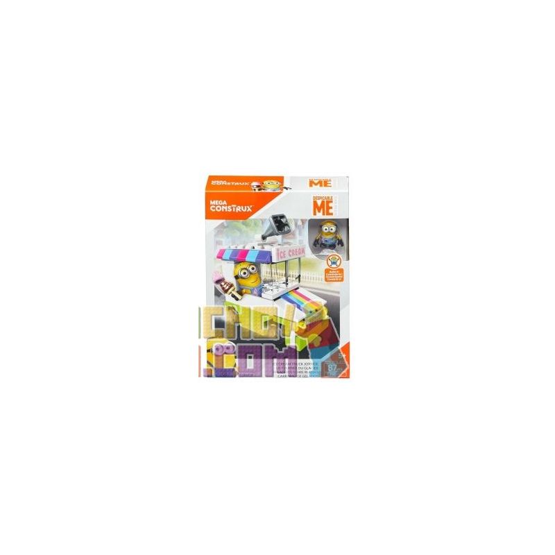 MEGA BLOKS FND01 Xếp hình kiểu Lego Ice Cream Truck Joyride Xe Bán Kem 87 khối MEGA BLOKS FND01 Xếp hình kiểu Lego Ice Cream Truck Joyride Xe Bán Kem 87 khối