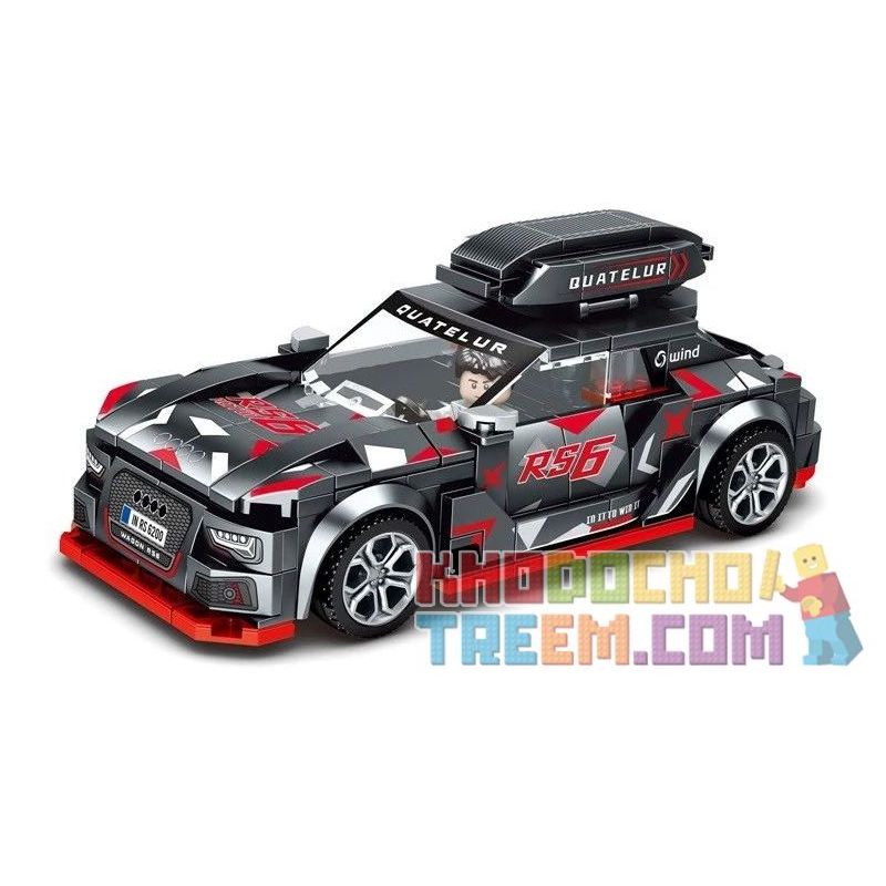 LEYI 31022 Xếp hình kiểu Lego RACING Passion Car R56 Sports Car Back Car Xe Thể Thao R56 338 khối LEYI 31022 Xếp hình kiểu Lego RACING Passion Car R56 Sports Car Back Car Xe Thể Thao R56 338 khối
