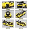 LEYI 31021 non  XE THỂ THAO GT4 bộ đồ chơi xếp lắp ráp ghép mô hình Racing Cuộc Đua 301 khối