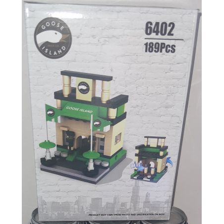 GOOSE ISLAND 6402 non  TẶNG BIA GOOSE ISLAND bộ đồ chơi xếp lắp ráp ghép mô hình Seasonal Mùa Lễ Hội 189 khối