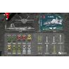 JUHANG 88003 REBRICKABLE MOC-35918 35918 MOC35918 REOBRIX 33020 non  RAPTOR F-22 bộ đồ chơi xếp lắp ráp ghép mô hình Military Army F-22 RAPTOR FIGHTER Quân Sự Bộ Đội 1837 khối