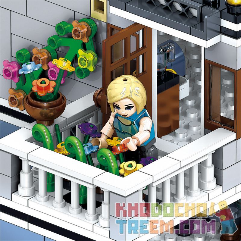 ZHEGAO QL0940 0940 non  KHÁCH SẠN VƯỜN bộ đồ chơi xếp lắp ráp ghép mô hình Creator Expert STREET VIEW Chuyên Gia Sáng Tạo 1316 khối ZHEGAO QL0940 0940 non  KHÁCH SẠN VƯỜN bộ đồ chơi xếp lắp ráp ghép mô hình Creator Expert STREET VIEW Chuyên Gia Sáng Tạo 1316 khối