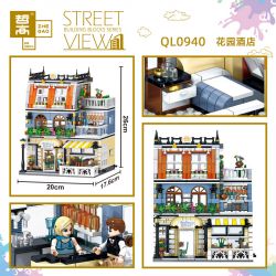 ZHEGAO QL0940 0940 non  KHÁCH SẠN VƯỜN bộ đồ chơi xếp lắp ráp ghép mô hình Creator Expert STREET VIEW Chuyên Gia Sáng Tạo 1316 khối ZHEGAO QL0940 0940 non  KHÁCH SẠN VƯỜN bộ đồ chơi xếp lắp ráp ghép mô hình Creator Expert STREET VIEW Chuyên Gia Sáng Tạo 1316 khối