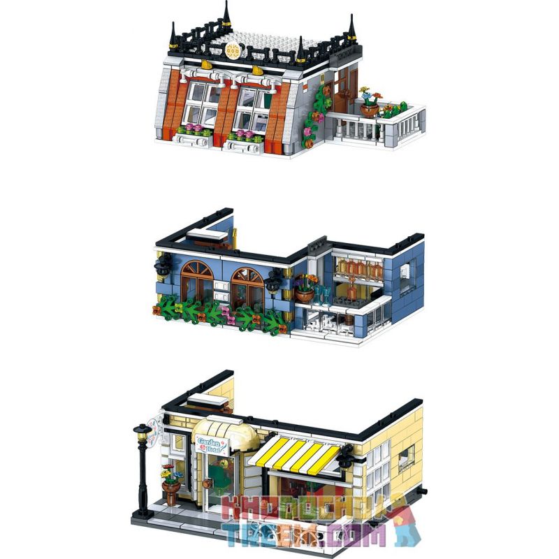 ZHEGAO QL0940 0940 non  KHÁCH SẠN VƯỜN bộ đồ chơi xếp lắp ráp ghép mô hình Creator Expert STREET VIEW Chuyên Gia Sáng Tạo 1316 khối ZHEGAO QL0940 0940 non  KHÁCH SẠN VƯỜN bộ đồ chơi xếp lắp ráp ghép mô hình Creator Expert STREET VIEW Chuyên Gia Sáng Tạo 1316 khối