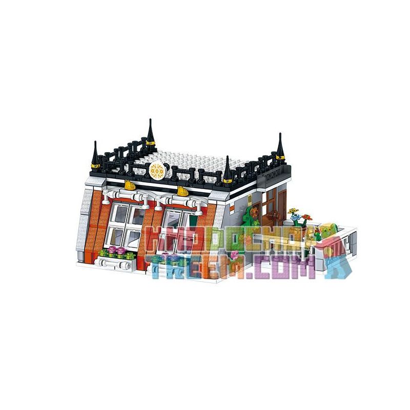 ZHEGAO QL0940 0940 non  KHÁCH SẠN VƯỜN bộ đồ chơi xếp lắp ráp ghép mô hình Creator Expert STREET VIEW Chuyên Gia Sáng Tạo 1316 khối ZHEGAO QL0940 0940 non  KHÁCH SẠN VƯỜN bộ đồ chơi xếp lắp ráp ghép mô hình Creator Expert STREET VIEW Chuyên Gia Sáng Tạo 1316 khối