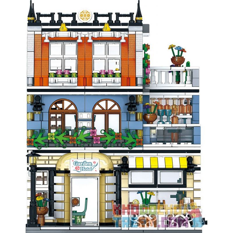 ZHEGAO QL0940 0940 non  KHÁCH SẠN VƯỜN bộ đồ chơi xếp lắp ráp ghép mô hình Creator Expert STREET VIEW Chuyên Gia Sáng Tạo 1316 khối ZHEGAO QL0940 0940 non  KHÁCH SẠN VƯỜN bộ đồ chơi xếp lắp ráp ghép mô hình Creator Expert STREET VIEW Chuyên Gia Sáng Tạo 1316 khối