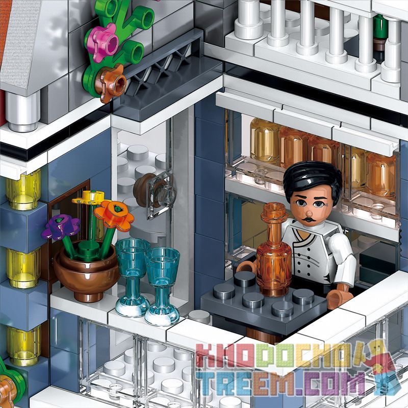 ZHEGAO QL0940 0940 non  KHÁCH SẠN VƯỜN bộ đồ chơi xếp lắp ráp ghép mô hình Creator Expert STREET VIEW Chuyên Gia Sáng Tạo 1316 khối ZHEGAO QL0940 0940 non  KHÁCH SẠN VƯỜN bộ đồ chơi xếp lắp ráp ghép mô hình Creator Expert STREET VIEW Chuyên Gia Sáng Tạo 1316 khối