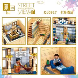 ZHEGAO QL0927 0927 non  KHÁCH SẠN CARLO bộ đồ chơi xếp lắp ráp ghép mô hình Creator Expert STREET VIEW Chuyên Gia Sáng Tạo 2099 khối ZHEGAO QL0927 0927 non  KHÁCH SẠN CARLO bộ đồ chơi xếp lắp ráp ghép mô hình Creator Expert STREET VIEW Chuyên Gia Sáng Tạo 2099 khối