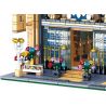 ZHEGAO QL0927 0927 non  KHÁCH SẠN CARLO bộ đồ chơi xếp lắp ráp ghép mô hình Creator Expert STREET VIEW Chuyên Gia Sáng Tạo 2099 khối