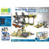 CAYI 2262 non  HUẤN LUYỆN VIÊN APHRODITE 504K bộ đồ chơi xếp lắp ráp ghép mô hình National Weapon AVRO 504K TRAINER Vũ Khí Quốc Gia 405 khối