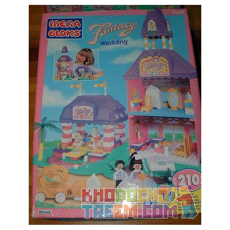 MEGA BLOKS 9406 Xếp hình kiểu Lego FRIENDS Wedding Lễ Cưới 210 khối MEGA BLOKS 9406 Xếp hình kiểu Lego FRIENDS Wedding Lễ Cưới 210 khối