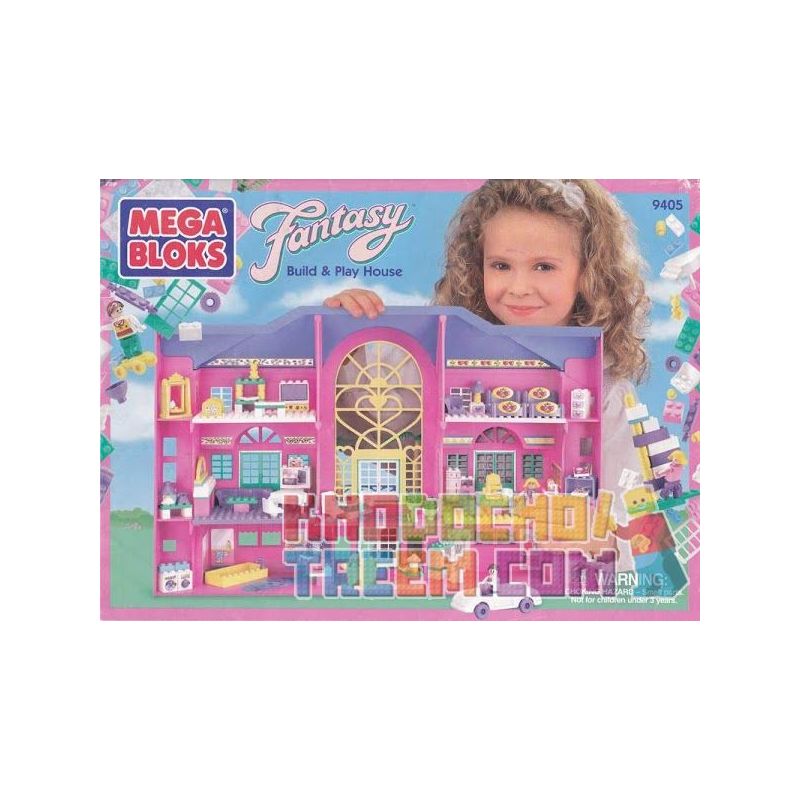 MEGA BLOKS 9405 Xếp hình kiểu Lego FRIENDS Build & Play House Build And Passed Home Xây Dựng Và Chơi Nhà 225 khối MEGA BLOKS 9405 Xếp hình kiểu Lego FRIENDS Build & Play House Build And Passed Home Xây Dựng Và Chơi Nhà 225 khối