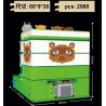 SUPER 18K K104 non  MÁY ĐẨY TIỀN ĐIỆN bộ đồ chơi xếp lắp ráp ghép mô hình Creator COIN PUSHER Sáng Tạo 2980 khối