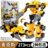 STAR DIAMOND 82631 non  MIKE. bộ đồ chơi xếp lắp ráp ghép mô hình Transformers MINIFORCE Robot Đại Chiến Người Máy Biến Hình 273 khối