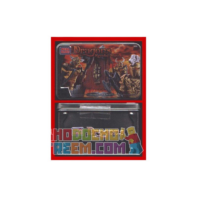 MEGA BLOKS 9866 Xếp hình kiểu Lego Draigar War Chest Draigar War Box Hộp Chiến Tranh Draigar 24 khối MEGA BLOKS 9866 Xếp hình kiểu Lego Draigar War Chest Draigar War Box Hộp Chiến Tranh Draigar 24 khối