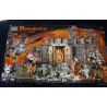 MEGA BLOKS 9886 non  TỔ CŨ CỦA PHÁP SƯ bộ đồ chơi xếp lắp ráp ghép mô hình SORCERER'S LAIR 165 khối