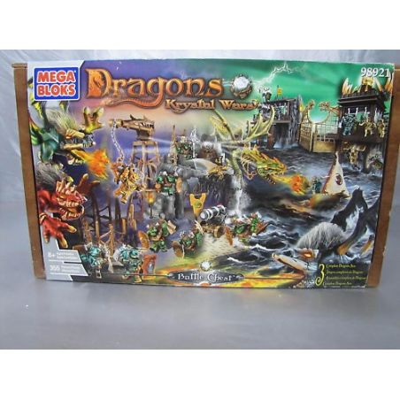 MEGA BLOKS 98921 non  HỘP CHIẾN TRANH bộ đồ chơi xếp lắp ráp ghép mô hình BATTLE CHEST 355 khối