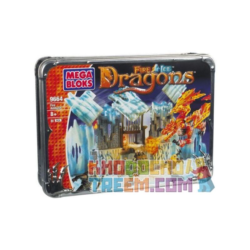 MEGA BLOKS 9664 Xếp hình kiểu Lego Fire Ambush Flame Ambush Ngọn Lửa Phục Kích 80 khối MEGA BLOKS 9664 Xếp hình kiểu Lego Fire Ambush Flame Ambush Ngọn Lửa Phục Kích 80 khối