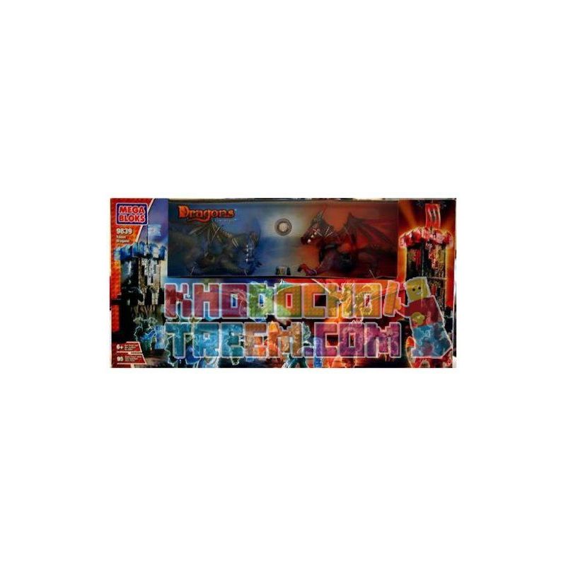 MEGA BLOKS 9839 Xếp hình kiểu Lego Tower Dragons Tallon Tallon. 95 khối MEGA BLOKS 9839 Xếp hình kiểu Lego Tower Dragons Tallon Tallon. 95 khối