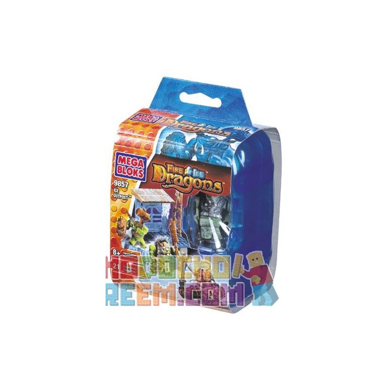 MEGA BLOKS 9857 Xếp hình kiểu Lego Ice Outpost Oddist Tiền đồn Băng 21 khối MEGA BLOKS 9857 Xếp hình kiểu Lego Ice Outpost Oddist Tiền đồn Băng 21 khối